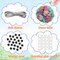 12 Set Spring April Showers Bring May Flowers Craft April Showers Sign Craft Kit Spring Rain Sign DIY Arts Spring Foam Stickers for Kids Boys Girls Party Favor